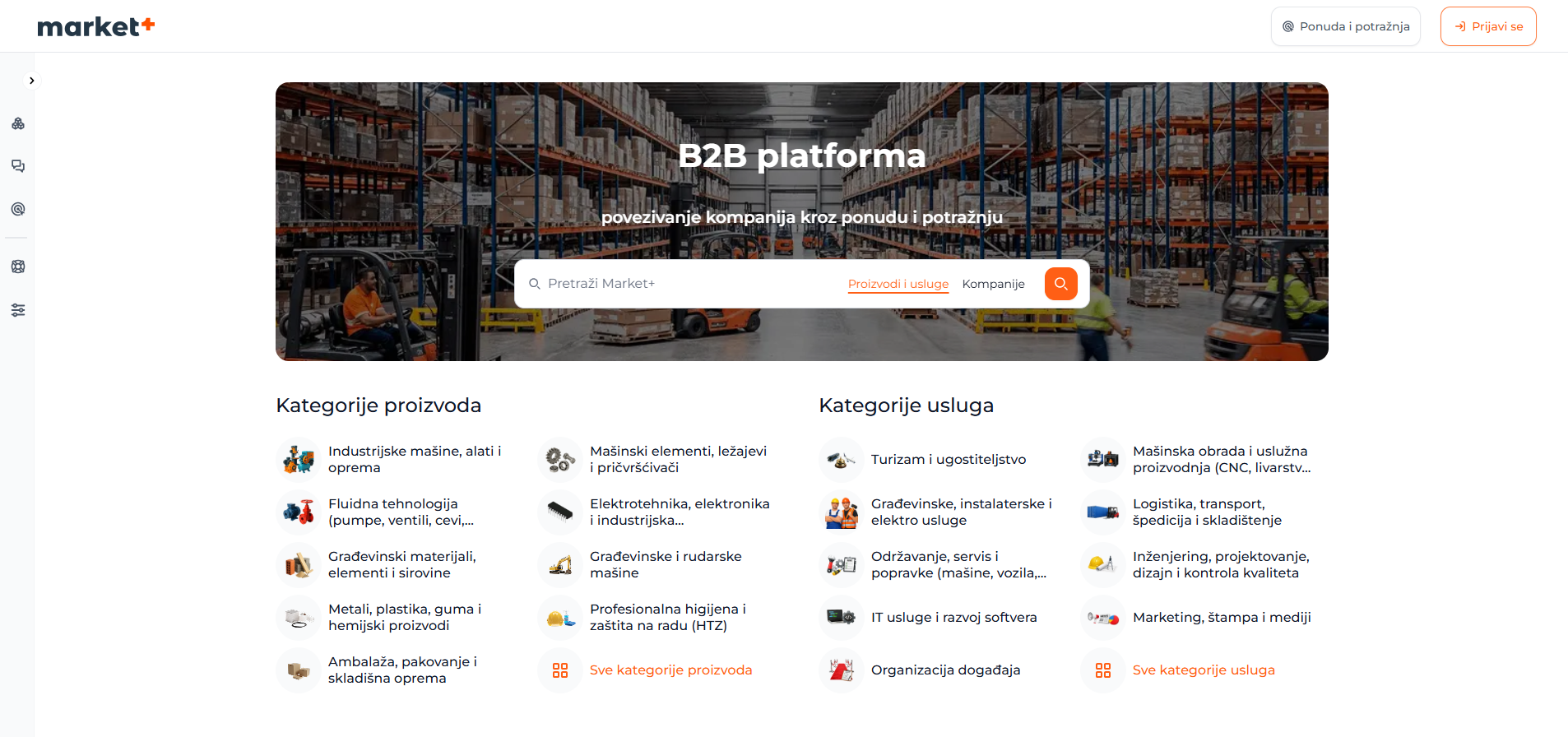 Market+ nacionalna B2B platforma 4